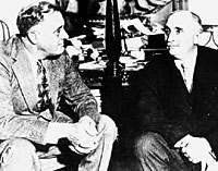 Claudel et Roosevelt en 1933